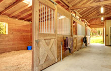 Pury End stable construction leads